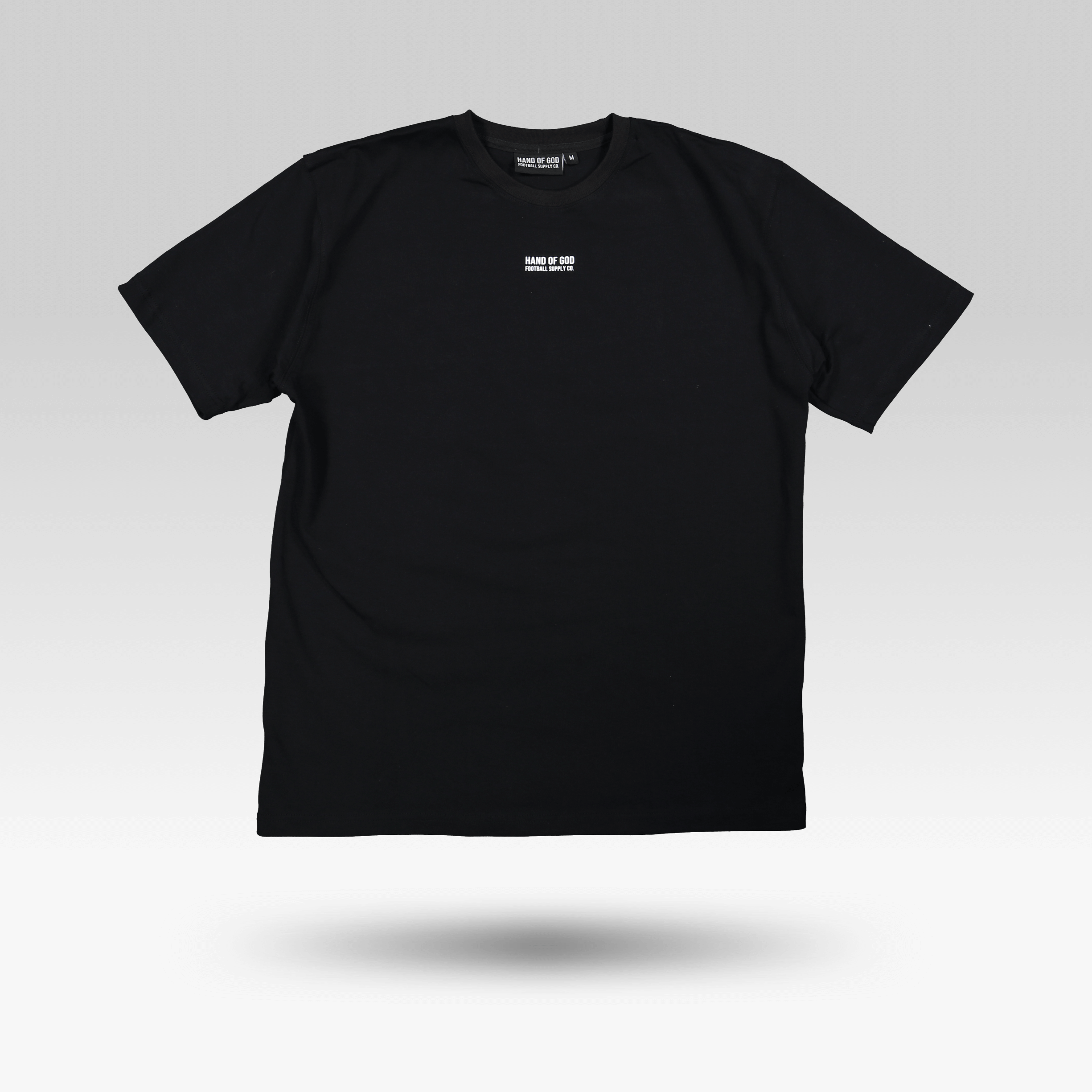 Hand of God Football Supply Co. Black T-Shirt