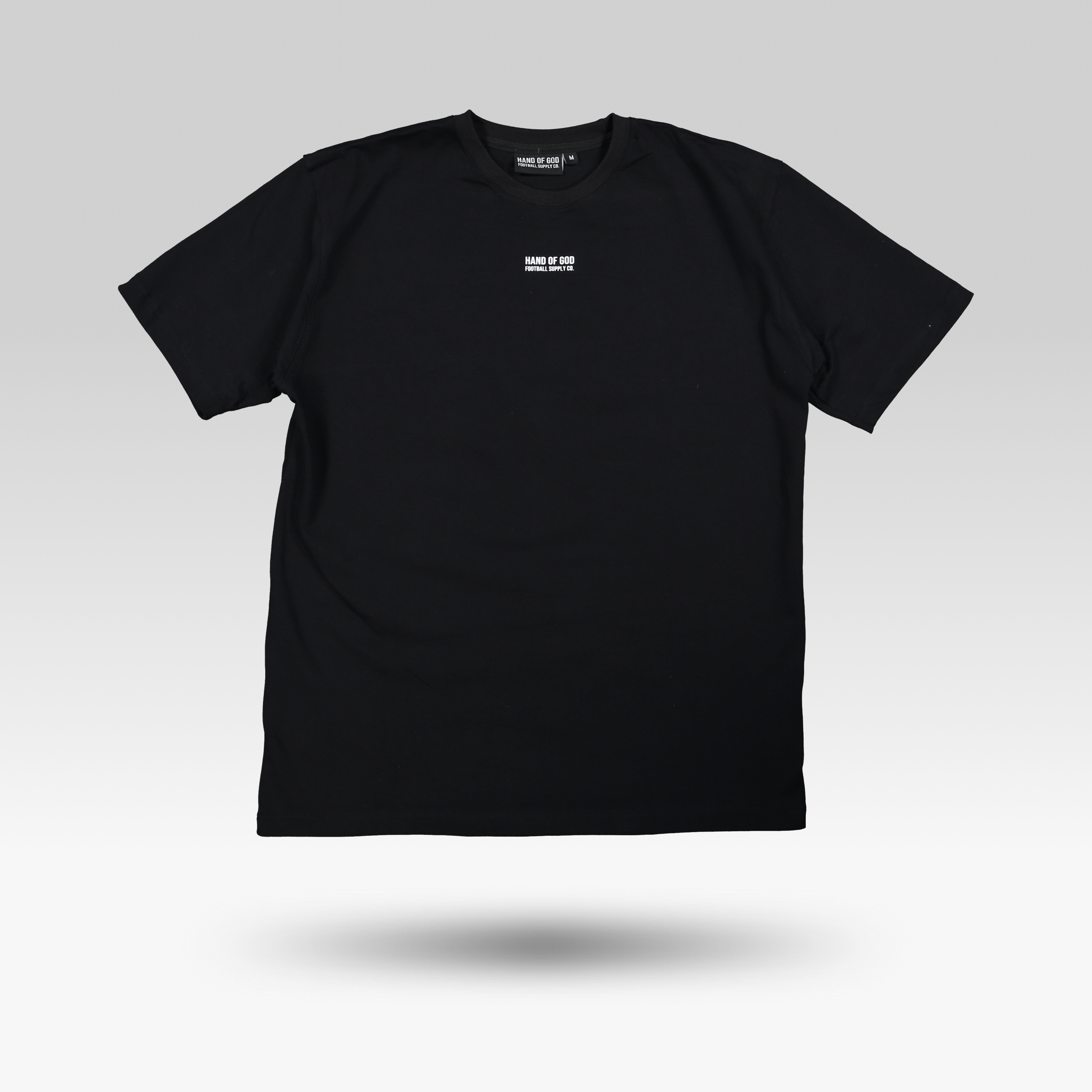 Property of Hand of God Football Supply Co. Black T-Shirt