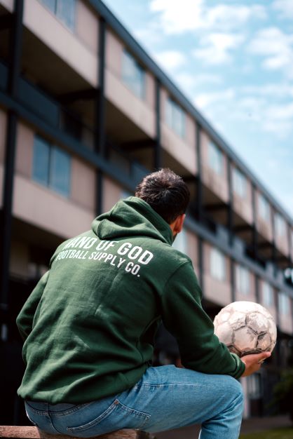 Hand Of God Hoodie Green